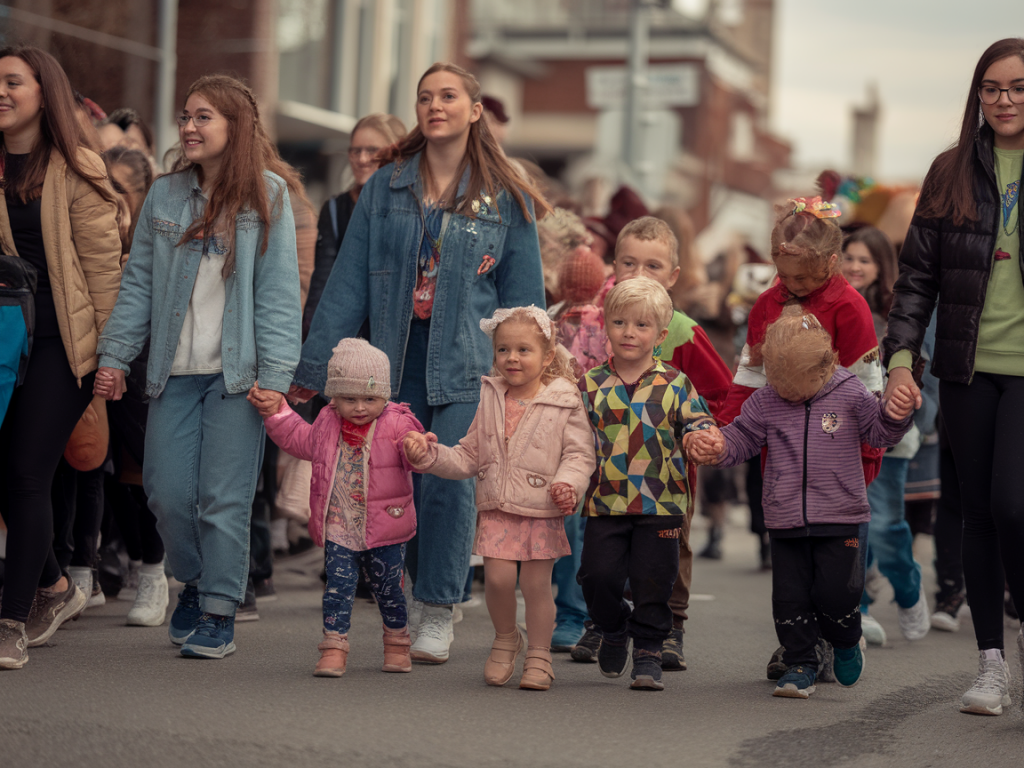 Comment assembler un cortège mixte (enfants, beaux-enfants, proches âgés) pour qu’il soit fluide, inclusif et sans tension
