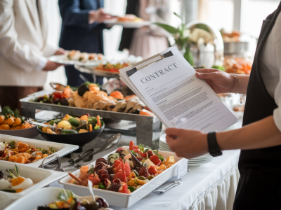 Comment négocier un contrat avec votre traiteur pour limiter les mauvaises surprises le jour J
