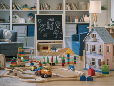 Comment aménager un espace enfants autonome qui occupe, nourrit et calme pendant quatre heures sans babysitter