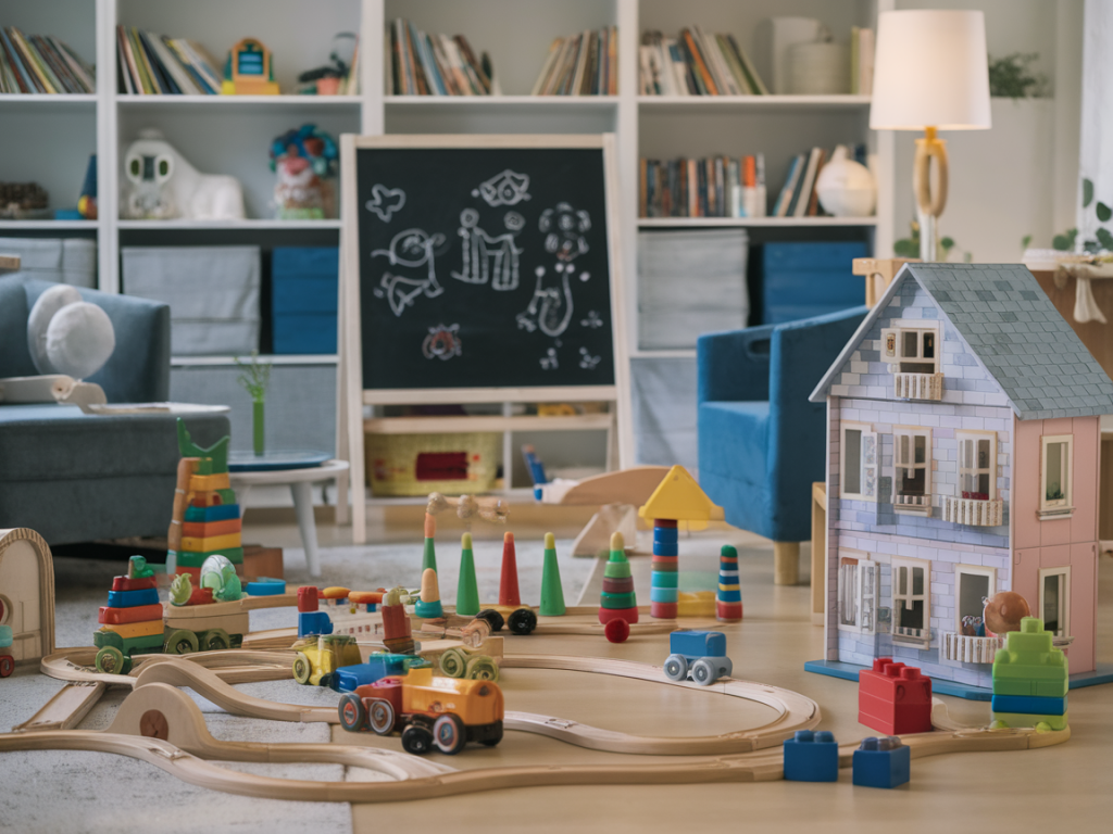 Comment aménager un espace enfants autonome qui occupe, nourrit et calme pendant quatre heures sans babysitter