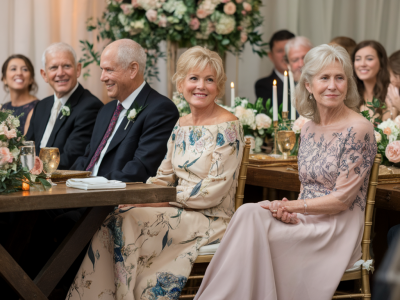 Guide pour préparer une table d'honneur mixte (parents séparés, beaux-parents, amis) sans froisser personne